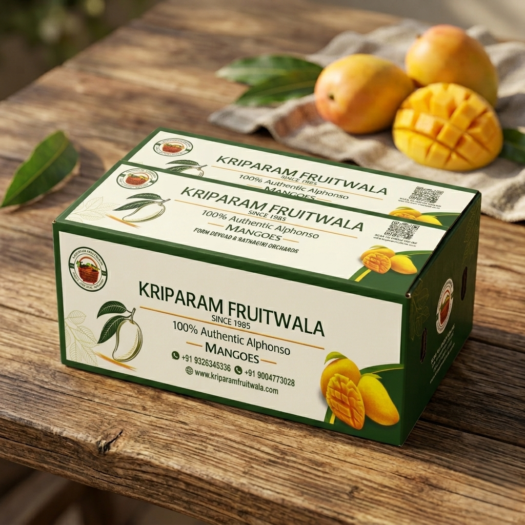 Alphonso (Hapus) Mangoes - Medium Size (200+ Gram/Piece)