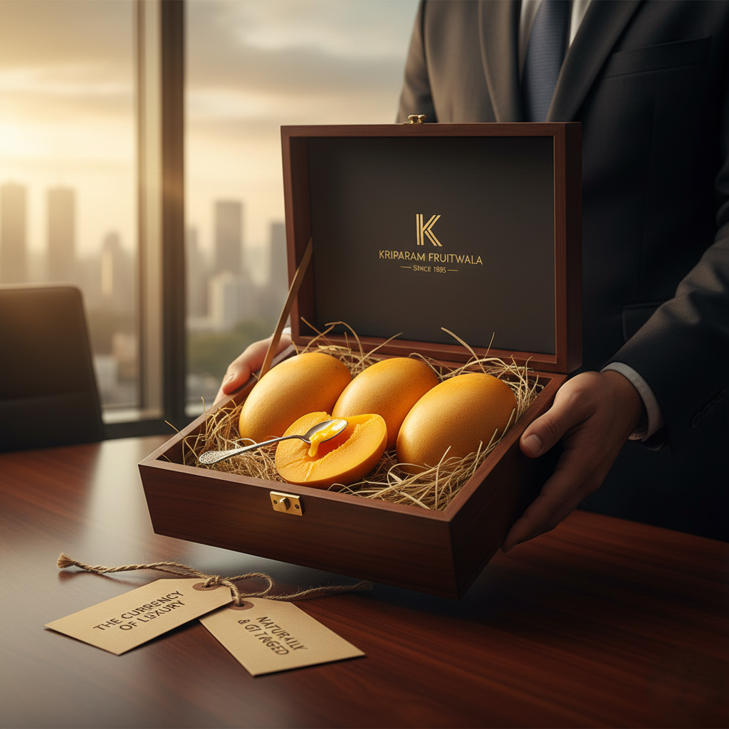 Why Premium Alphonso Mango is the New Currency of Corporate Luxury | Kriparam Fruitwala