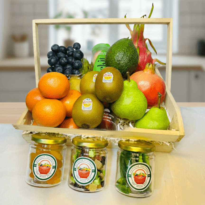 The Orchard Bloom Basket Fresh + Dry Fruits Combo