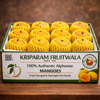 Export Quality Alphonso (Hapus) Mango - Double Jumbo size (300Gram/piece)